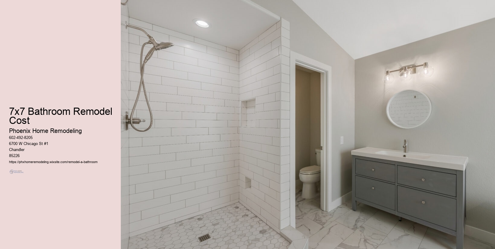 7x7 Bathroom Remodel Cost