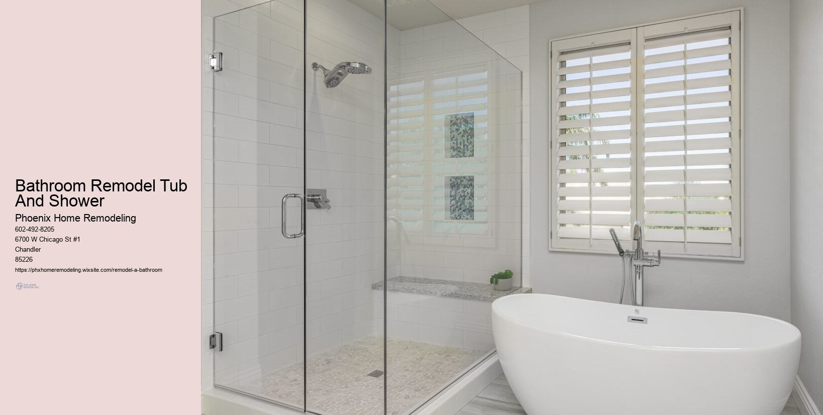 Bathroom Remodel Tub And Shower